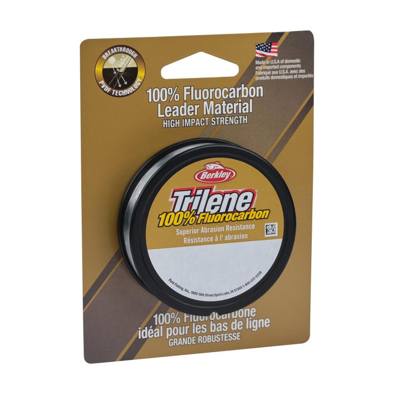 BerkleyTrilene100FluorocarbonLeaderMaterial PocketPak Clear alt1