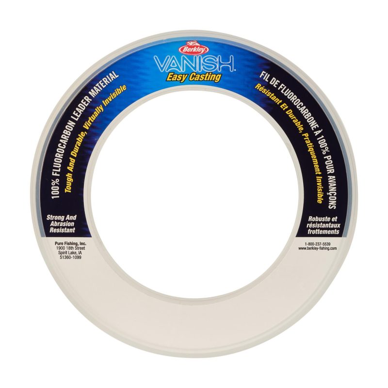 BerkleyVanishLeaderMaterialCoil LeaderWristSpool Clear alt1