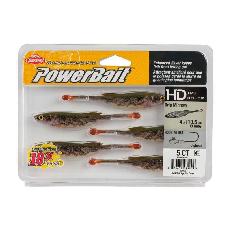 Berkley PowerBaitDripMinnow HDGoby 4in PKG