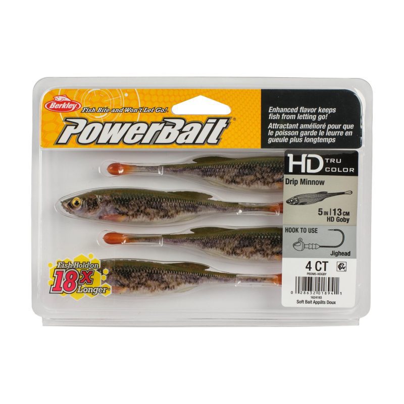 Berkley PowerBaitDripMinnow HDGoby 5in PKG