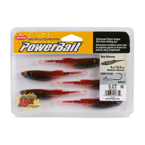 Berkley PowerBaitDripMinnow MutilatorMinnow 4in PKG