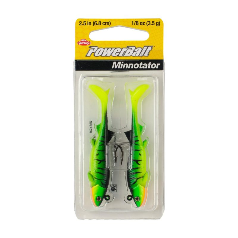 Berkley PowerBaitMinnotator Firetiger 2 5in PKG