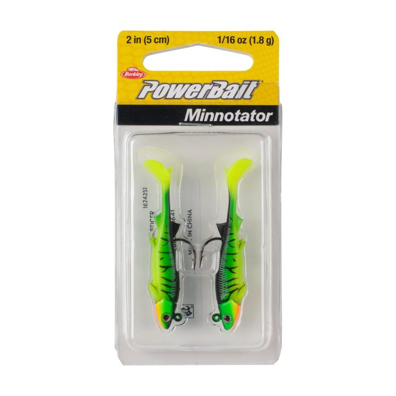 Berkley PowerBaitMinnotator Firetiger 2in PKG