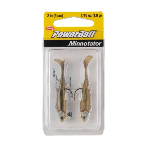 Berkley PowerBaitMinnotator GoldenShiner 2in PKG