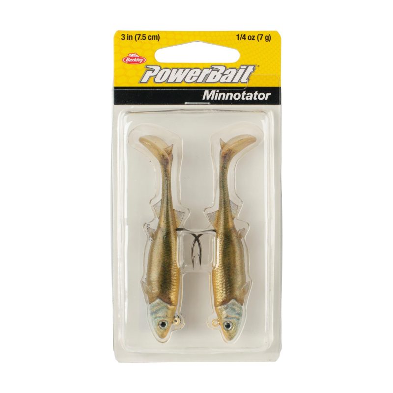 Berkley PowerBaitMinnotator GoldenShiner 3in PKG