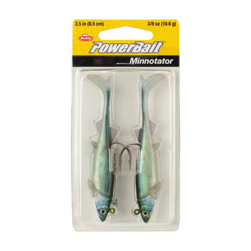 Berkley PowerBaitMinnotator HDEmeraldShiner 3 5in PKG