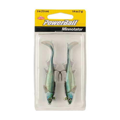 Berkley PowerBaitMinnotator HDEmeraldShiner 3in PKG