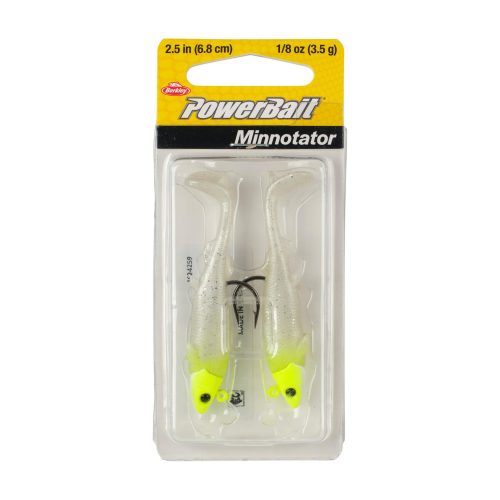 Berkley PowerBaitMinnotator LemonHeadGlow 2 5in PKG