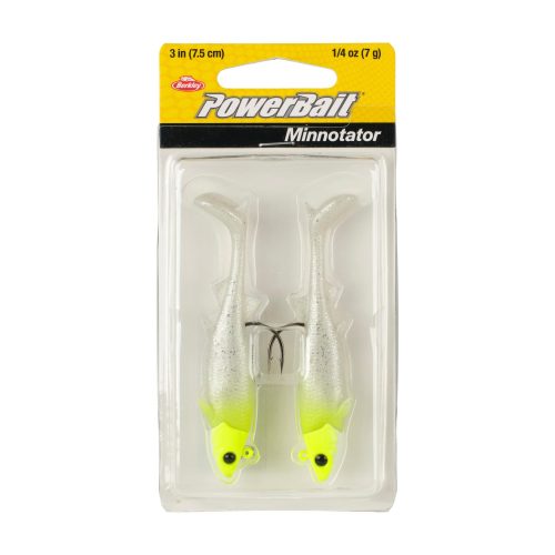 Berkley PowerBaitMinnotator LemonHeadGlow 3in PKG