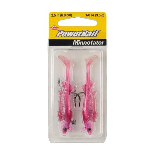 Berkley PowerBaitMinnotator PinkShiner 2 5in PKG