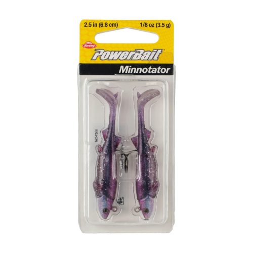 Berkley PowerBaitMinnotator PurpleShiner 2 5in PKG