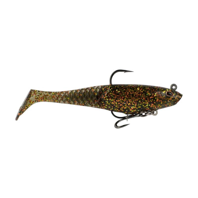 Berkley PowerBaitSaltwaterPre RiggedCullshad DarkNight alt1