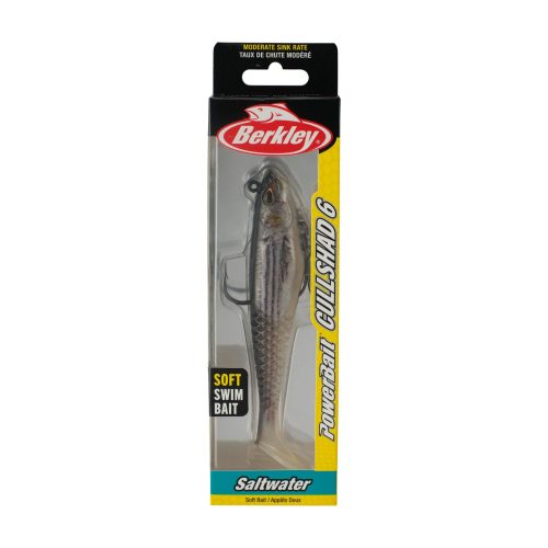 Berkley PowerBaitSaltwaterPre RiggedCullshad Mullet 6in PKG