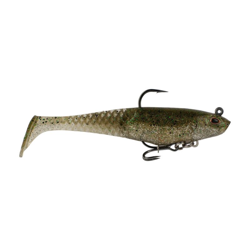 Berkley PowerBaitSaltwaterPre RiggedCullshad SilverFlash alt1