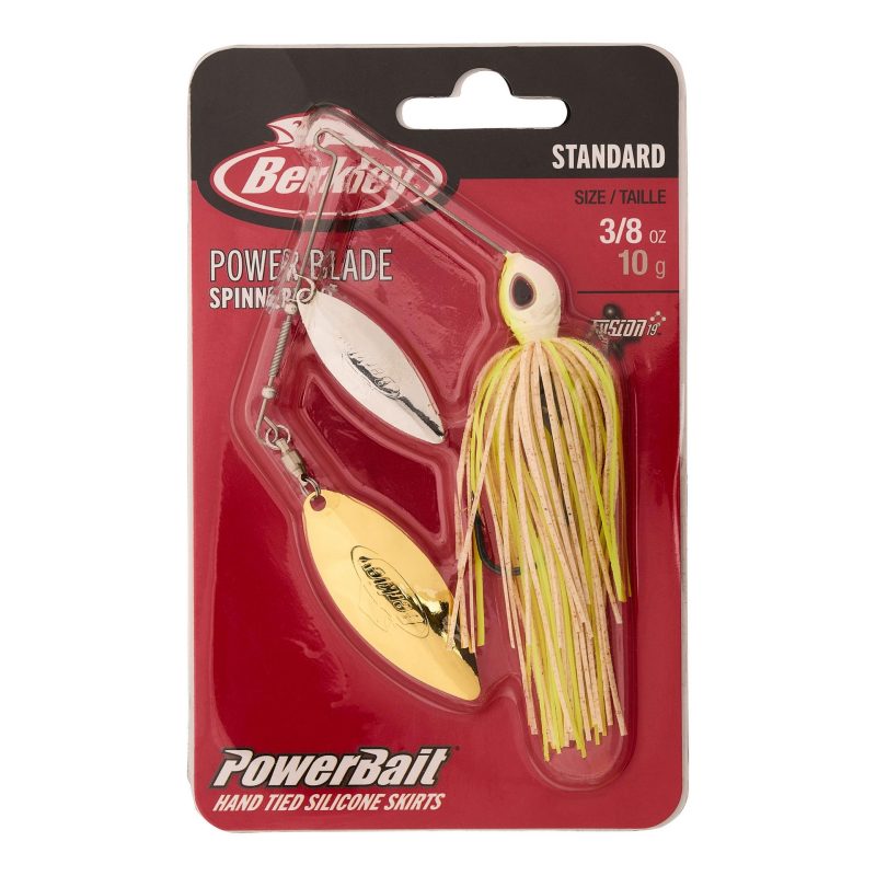 Berkley PowerBladeStandard 38WWSG WhiteChartreuse PKG