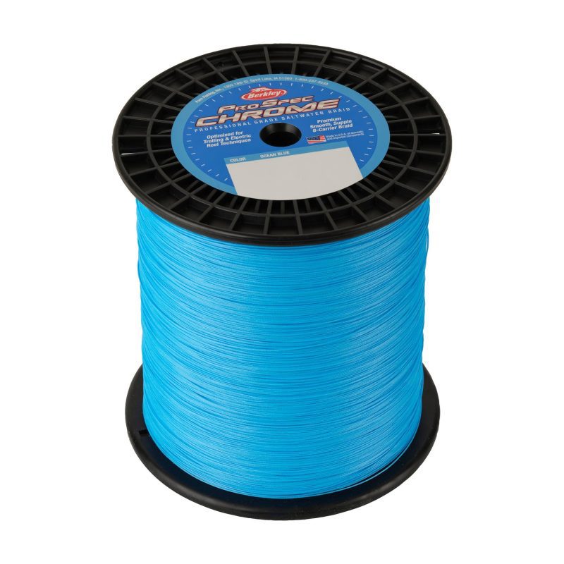 Berkley ProSpecChromeBraid BulkMediumSpool OceanBlue alt1