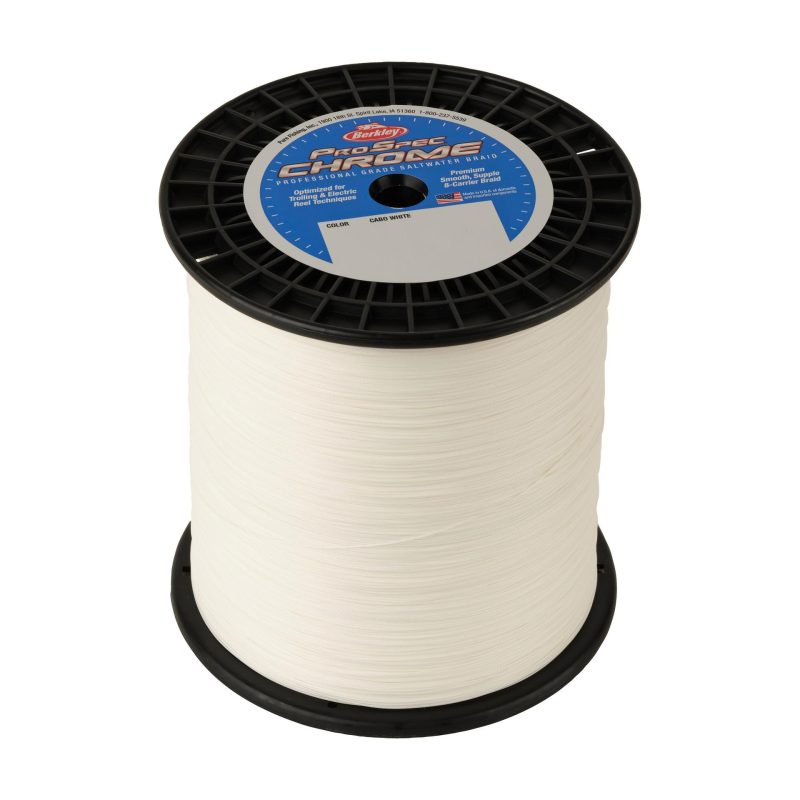 Berkley ProSpecChromeBraid BulkMediumSpool White alt1