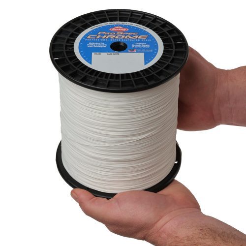 Berkley ProSpecChromeBraid BulkMediumSpool White alt4