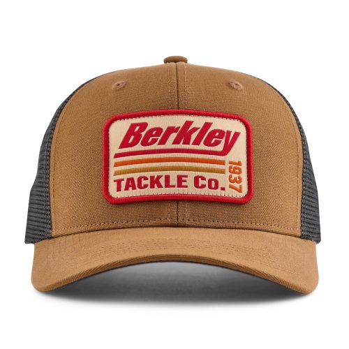 Berkley StriperTruckerHat LightBrown alt3