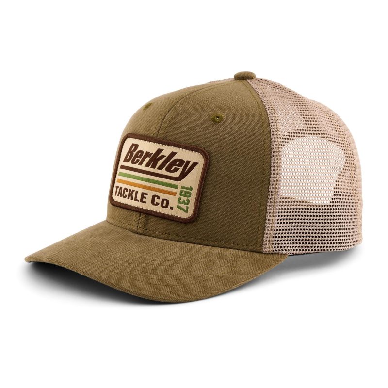 Berkley StriperTruckerHat Olive alt1