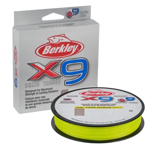 Berkley x9Braid FlameGreen Filler alt1