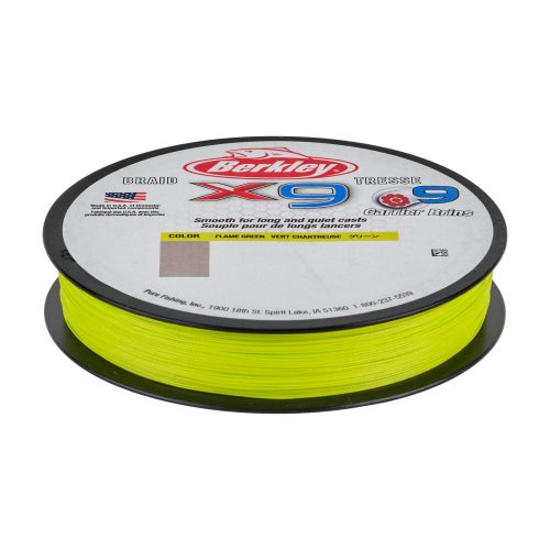 Berkley x9Braid FlameGreen Filler alt7